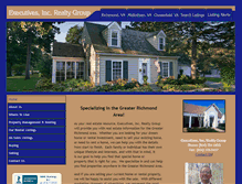 Tablet Screenshot of erg-homes.com